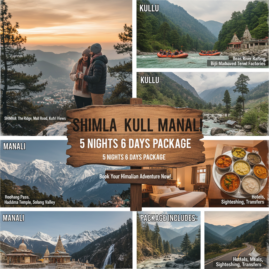 Shimla Kullu Manali